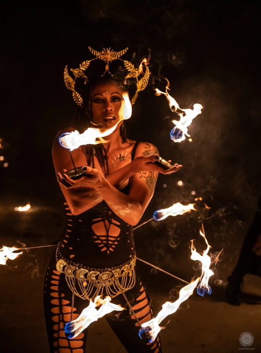 Fire-hands-fire-palm-torches